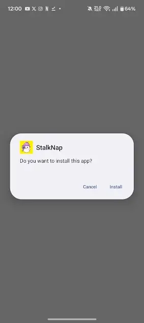 Screenshot of Stalknap